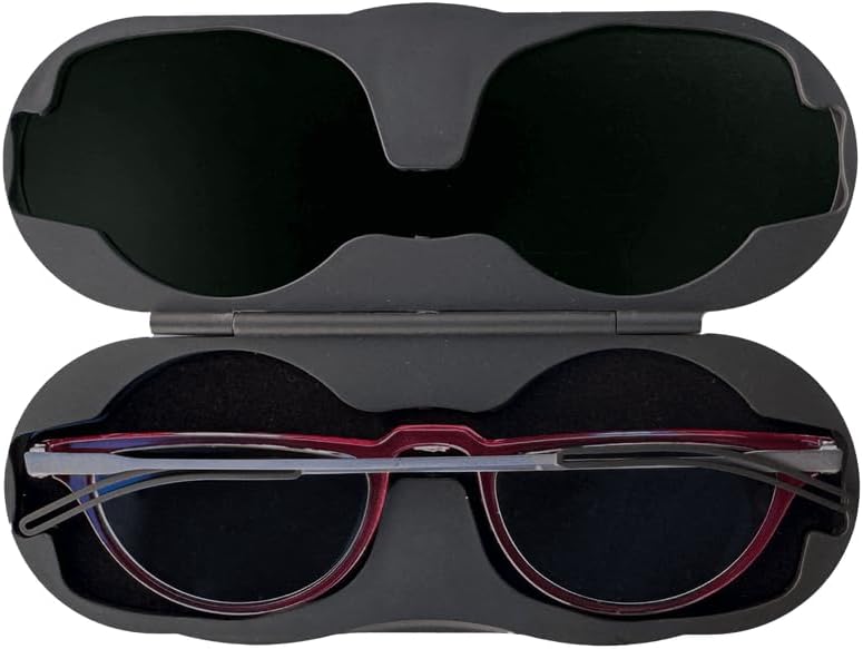 Always With You Crescent Full Frame Reading Glasses with Case - Thin Lightweight Readers