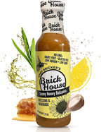 Brick House Sunny Honey Balsamic Vinaigrette Dressing & Marinade, 12oz - Low-Sodium, Low-Carb, Dairy-Free, Gluten-Free, Non-GMO, Balsamic Vinaigrette Salad Dressing, Keto-Friendly, Made in USA