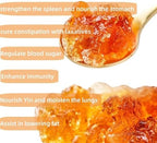7.76oz Natural Wild Peach Gum Edible Peach Blossom Tears Tao Jiao,220g for Dessert, Drink, Soup, Tea, Health and Beauty Leisure Dessert Premium Freeze-Dried Fruits