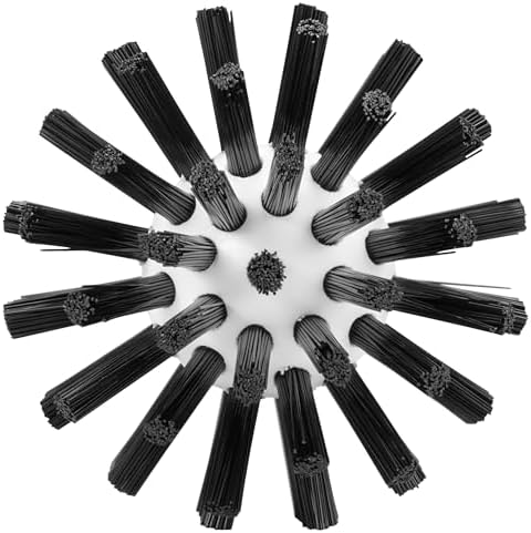 Vikan 5380639 Pipe Cleaning Brush, 2.5", Stiff, Black