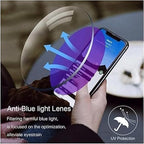 Stylish Anti-Blue Light Rimless Reading Glasses, Rimless Blue Light Glasses, for Women Men