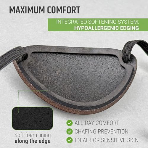 Leather Eye Patch, Eye Patch, Man Eye Patch, Woman Eye Patch, Slim Eye Patch, Eye patch