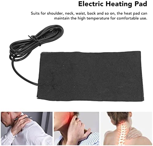5V Heating Pad, Electric Heating Pad, USB Heating Pad 60℃ Temperature Quick Heating Folding Cloth 10x15cm for Home Office