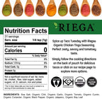 Riega Street Taco Seasoning, Organic Mexican Spice Blend for Cooking Authentic Meals, Chicken Tinga, 1.1 oz Packets, 8 Count