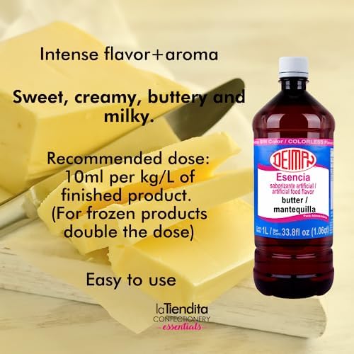 Deiman Artificial Food Flavoring Butter Essence(33.8 fl oz)