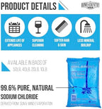 50 Pound Bag of All Natural Solar Salt for Water Softener.