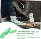 10pcs Toothbrush for Inmates Ergonomic Soft Bristles Short for Oral Care for Travel and Prison Essentials