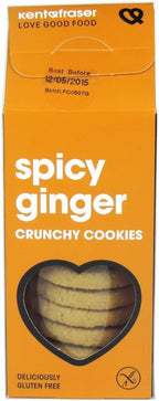 Kent & Fraser - Spicy Ginger Crunchy Cookies - 125g
