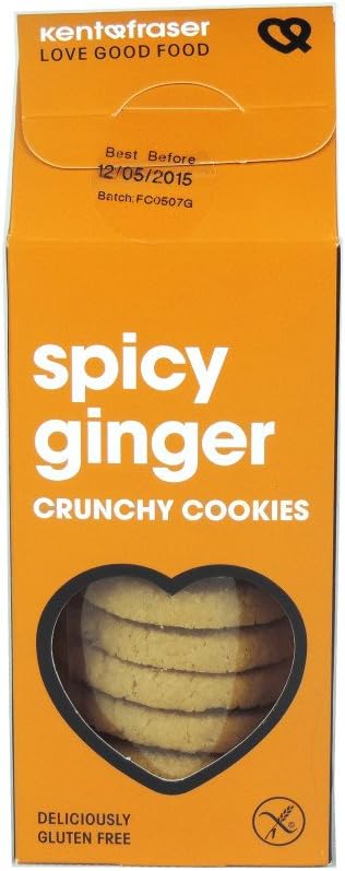 Kent & Fraser - Spicy Ginger Crunchy Cookies - 125g