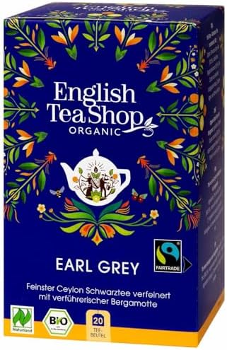 English Tea Shop Earl Grey Fairtrade & Organic 20 Sachet Tea Bags