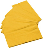 Yellow Dinner Napkins | 2-Ply | 15" x 17" | 100/Pack