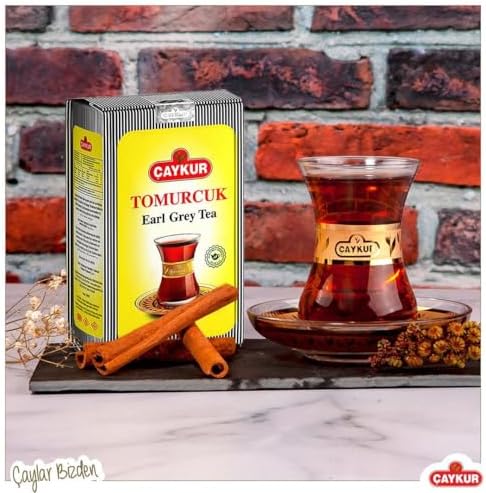 ÇAYKUR Earl Grey Tea Tomurcuk, Tea Buds, Loose Leaf with Natural Bergamot Aroma, Flavor Enhancer Young leaves Black Tea 125gr / 4.4 oz