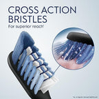 Oral-B Clic Toothbrush replacement heads, 2 count toothbrushes, black refill brush heads