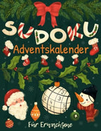 Sudoku Adventskalender: Rätsel Adventskalender für Erwachsene mit 144 Sudokus von Leicht - Schwer (German Edition)