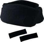 Cervical Collar Dust Cover Sleeve(2 Pack) for Neck Brace, Soft & Comfortable for Sleeping, Working, Breathable & Sweat-Absorbent, Black