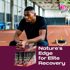 Beet It Regen Cherry+ Energy Shots 70ml – Beet Juice & Tart Cherry Juice Concentrate to Boost Muscle Recovery & Endurance – 200mg Dietary Nitrates – Pack of 15