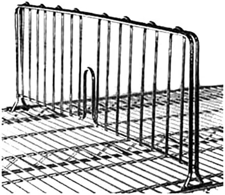 Metro DD21C Super Erecta Shelf Divider, Chrome, 8" x 21"