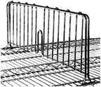 Metro DD21C Super Erecta Shelf Divider, Chrome, 8" x 21"