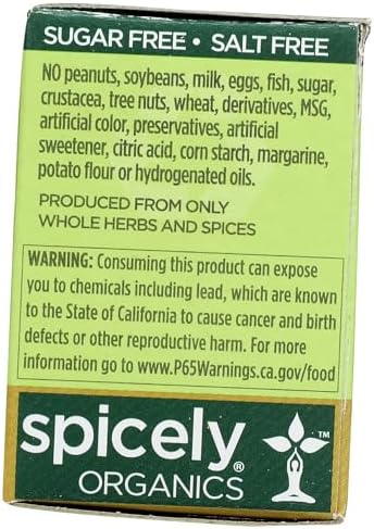 SPICELY Organic Ground Fennel, 0.5 OZ