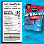 Jack Link's x MrBeast Original Mini Beef Jerky Sticks - Individually Wrapped Protein Snacks - 6g Protein per Serving - Made with 100% Real Beef - (12 Pack) 0.5 oz Meat Sticks