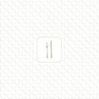 IHR 16 Luxury Paper Luncheon Napkins- Giorno Festivo Cutlery (Silver)