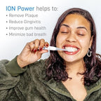 IONIC KISS IONPA DM Pink Compact Ionic Power Electric Toothbrush with Travel Cap, Brushing Timer, 2 Modes, 2 Soft Extended Filament Brush Heads Made in Japan, KISS You Outdoor DM-011PG