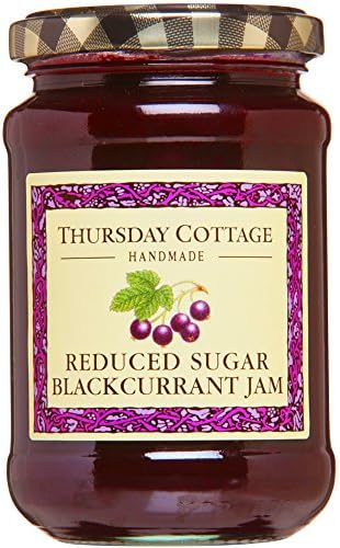 Thursday Cottage - Reduced Sugar Blackcurrant Jam - 315g