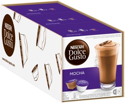Nestle 'Mocha' for Dolce Gusto Coffee Capsules 16 Capsules (8 Servings)