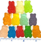 SweetGourmet Gummi Bears 12 Fruit Flavors | Bulk Candy | 1 pound