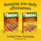 Honey Nut Cheerios, Heart Healthy Gluten Free Breakfast Cereal with Whole Grain Oats, Mega Size, 27.2 oz