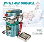 Excellent Vacuum Forming Machine Dental Lab Equipment, 1000W Dental Vacuum Molding Machine Tool with Non-Slip Foot Pedal ，Symmetrical Heating (Size : 110V/60HZ)