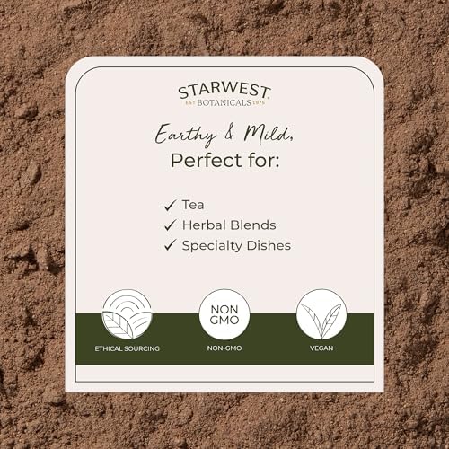 Starwest Botanicals White Oak Bark Powder Organic - Dried Herb for Tea & Natural Herbal Blends, Pure Quercus Alba, Certified Kosher, Non-GMO - 4 oz Pouch