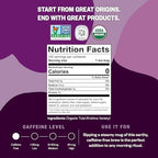 FGO Organic Tulsi Holy Basil Tea, 100 Count, Eco-Conscious Herbal Tea Bags, Resealable Bag, Caffeine Free, Packaging May Vary (Pack of 1)