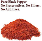 The Spice Way - Premium Aleppo Pepper |8 oz.| Crushed Aleppo Pepper Flakes (Halaby Pepper/Pul Biber/Marash Pepper/Aleppo Chili Flakes) Popular in Turkish and Middle Eastern/Mediterranean cooking