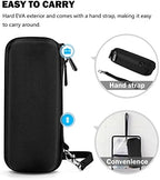 ProCase Hard Case for Electric Trimmer and Shaver, Travel Organizer Carrying Bag for QP2520 QP2530 QP2620 QP2630 -Black