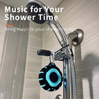 HEYSONG Waterproof Shower Bluetooth Speaker, Durable & Portable with Clear Sound, Ideal for Shower, Pool, Beach & Kayaking – Great Gift for All Ages
