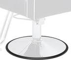 Noverlife 22.8 inch/ 58cm Salon Equipment Barber Salon Styling Chair Hydraulic Base Ring Gasket for Protecting Tile Floor Wood Floor, Preventing Hair from Hiding