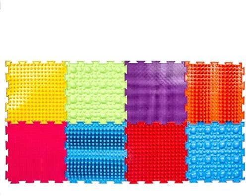 Massage Sensory Mat Module Game Mat for Kids and Adult Orthopedic Massage Puzzle Floor Mats