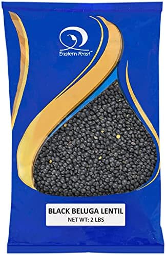 Eastern Feast - Black Beluga Lentils, 2 Lbs (907g)