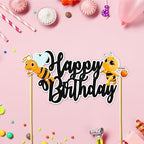 Seyal® Bumble Happy Birthday Cake Topper