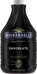 Ghirardelli premium sauce net wt 5 lb, 7.3 Oz, Chocolate, 87.3 Oz