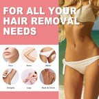 5LB Hard Wax Beads for Hair Removal, Professional Bulk Brazilian Wax for Sensitive Skin, Stripless Creamy Wax with Rose Scent for Bikini, Face, Underarm & Full Body, Salon & Home Use