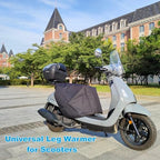 Scooter Leg Cover Winter Waterproof, Universal Scooter Leg Warmer Apron Leg Protector, Windproof Leg Blanket Rain Cover for Motorbike.