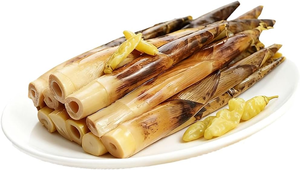 Phuumy Bamboo Shoots To Eat 1.1lb Fresh Hand Peeled Bamboo Shoots Internet Celebrity Instant Spicy Chinese Snacks