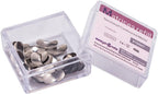 50Pcs Dental 50μm Sectional Contoured Metal Matrices Matrix Refill (Medium)