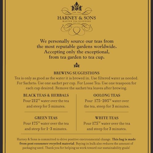 Harney & Sons DarjeelIng Tea | 16 oz bag loose leaf tea