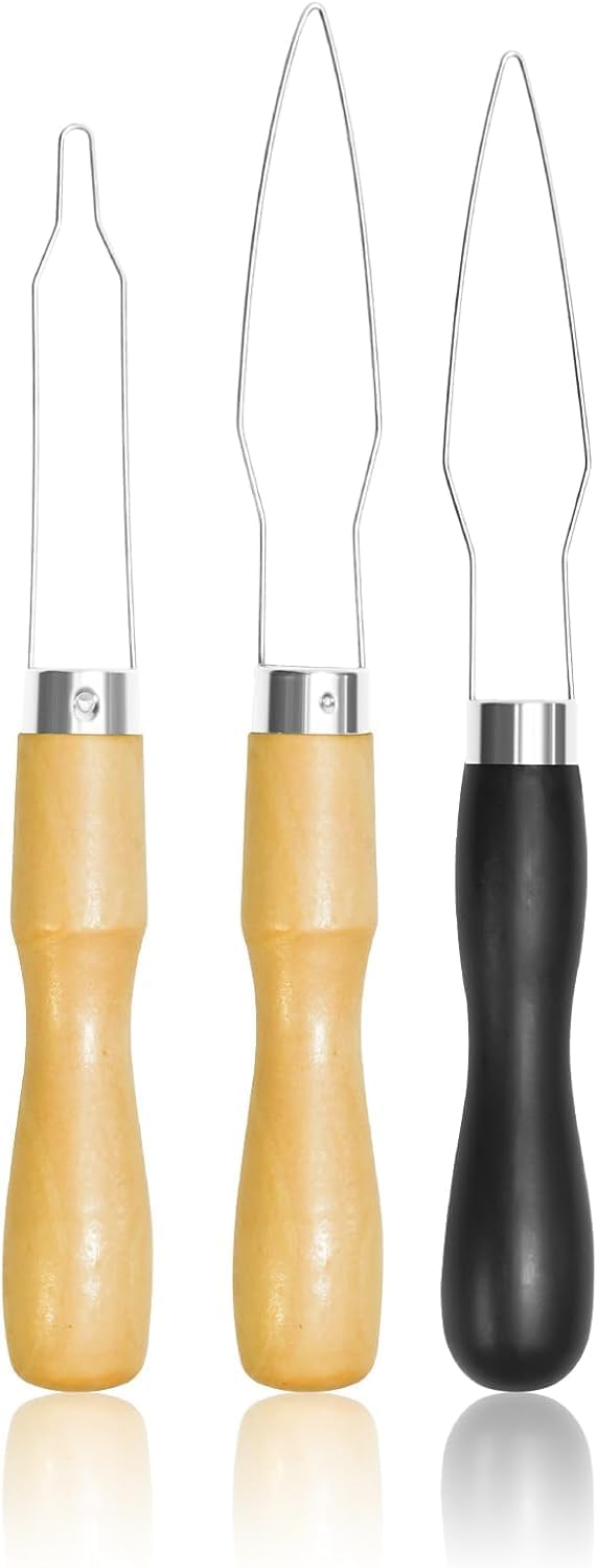 3 Pack Button Hook Tool for Seniors & Arthritic Hands - One Handed Button Assist Device with Comfort Grip Handle - Dressing Aid for Shirts, Pants, Wedding Dresses