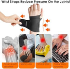 Wrist Brace Ulnar Wrist Brace Ultra-Thin Elastic for TFCC Tear,Wrist wraps Repetitive Wrist Use Injury,Support for Carpal Tunnel Pain & Tendonitis Relief,Fits Both Wrists