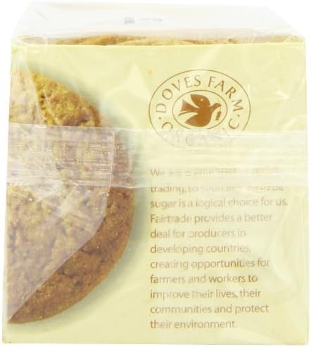 Doves Farm Fairtrade Gluten Free Stem Ginger Cookies (150g) - Pack of 6