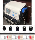 Shockwave Therapy Machine with 5 Massage Heads for ED and Pain Relief ESWT Shockwave Therapy Machine for Back Waist Leg and Golf Elbow Relief Pain